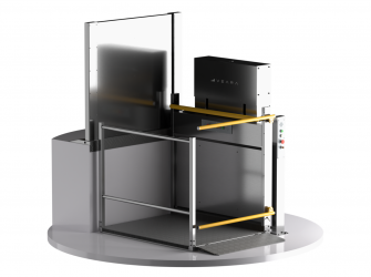 Вертикальная подъемная платформа для ММГН Veara EasyLift из нержавеющей стали