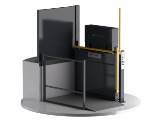 Вертикальная подъемная платформа для ММГН Veara EasyLift 1,2 м. цвет RAL 7024
