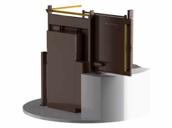 Вертикальная подъемная платформа для ММГН Veara EasyLift 2 м. цвет RAL 8017