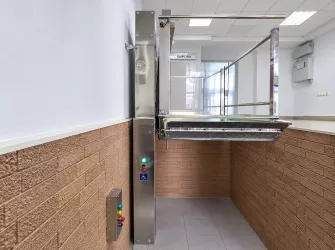 Вертикальная подъемная платформа для ММГН Veara EasyLift из нержавеющей стали