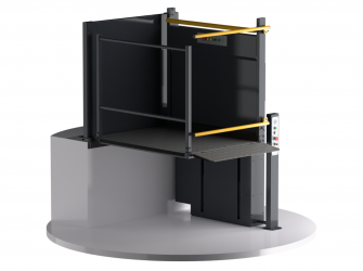 Вертикальная подъемная платформа для ММГН Veara EasyLift 0,8 м. цвет RAL 7024