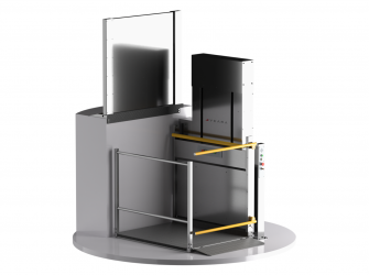 Вертикальная подъемная платформа для ММГН Veara EasyLift из нержавеющей стали