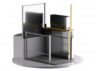 Вертикальная подъемная платформа для ММГН Veara EasyLift из нержавеющей стали