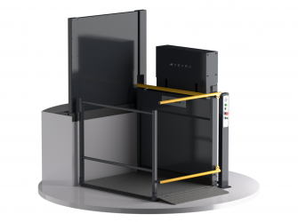 Вертикальная подъемная платформа для ММГН Veara EasyLift 1,2 м. цвет RAL 7024