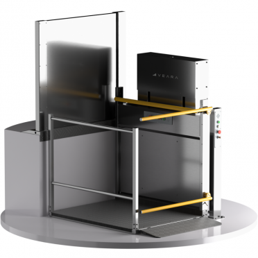 Вертикальная подъемная платформа для ММГН Veara EasyLift из нержавеющей стали
