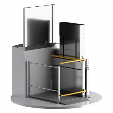 Вертикальная подъемная платформа для ММГН Veara EasyLift из нержавеющей стали