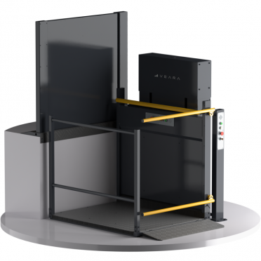 Вертикальная подъемная платформа для ММГН Veara EasyLift 0,8 м. цвет RAL 7024