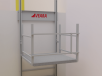 Вертикальная платформа - подъемник для инвалидов ПТУ-001 в Казахстане