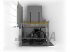 Вертикальная платформа-подъёмник для инвалидов Veara EasyLift в Москве