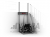 Вертикальная платформа - подъемник для инвалидов ПТУ-001 в Беларуси
