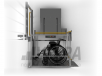 Вертикальная платформа-подъёмник для инвалидов Veara EasyLift НС