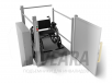 Вертикальная платформа-подъемник для инвалидов Veara Лайт Плюс